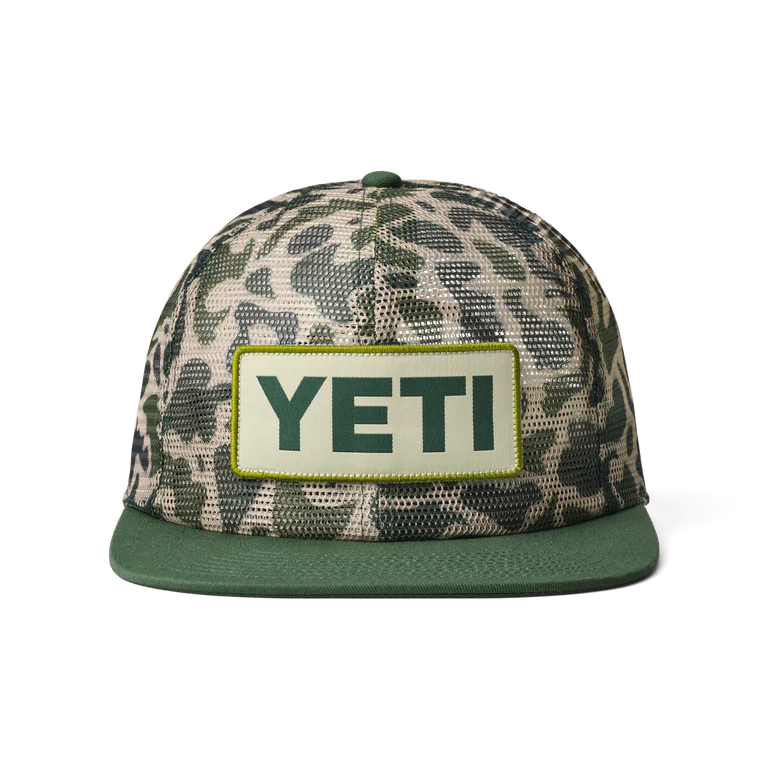 Yeti Hat - Trucker Flat Brim