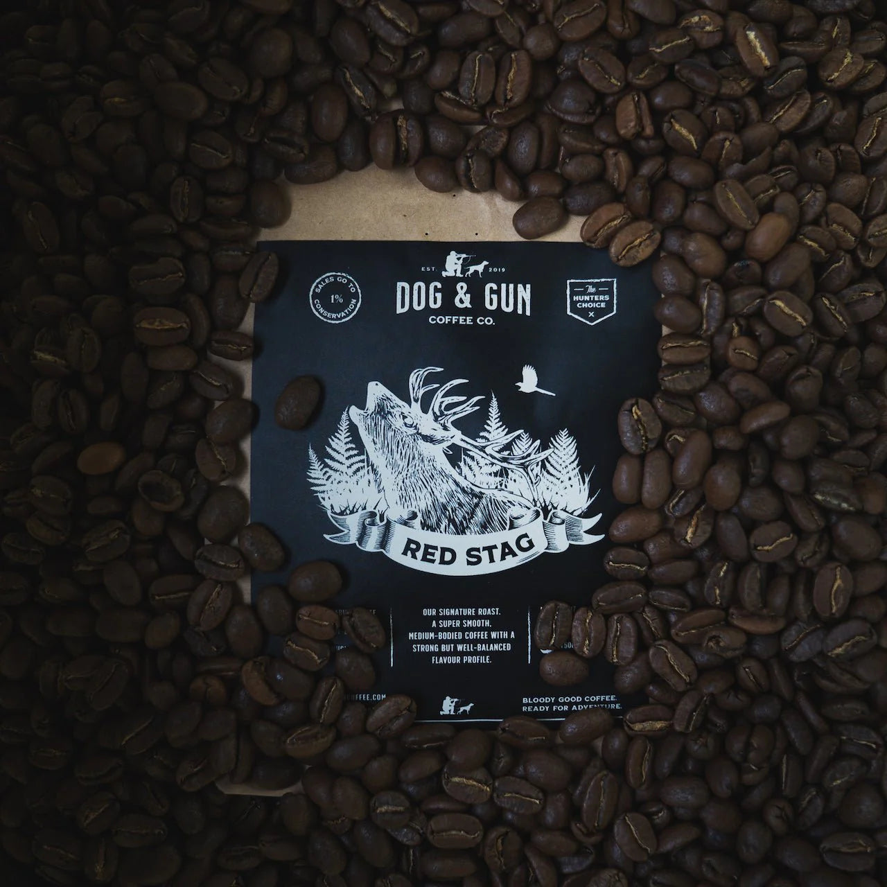 Dog & Gun Coffee - Whole Beans (Pre-Ground)