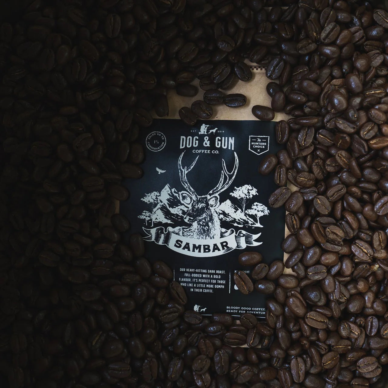 Dog & Gun Coffee - Whole Beans (Pre-Ground)